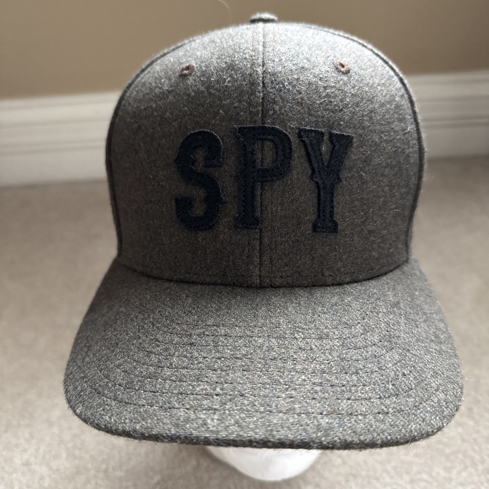 Spyglass Hill Golf Club Hat Cap Snapback Brown Wool Blend Pebble Beach